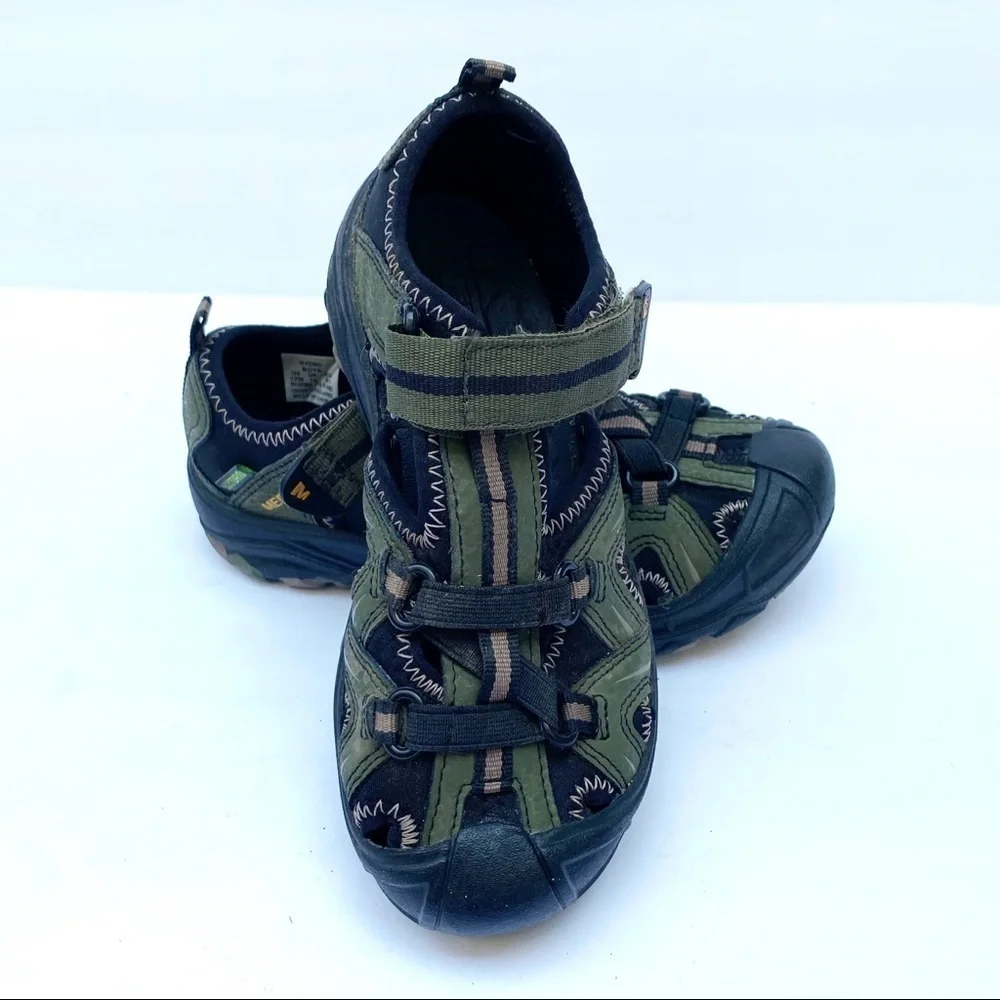 Merrell Big Kid Hydro Green Sandal US 13M